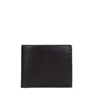 Testoni Leather Bifold Wallet Men Black Wallets